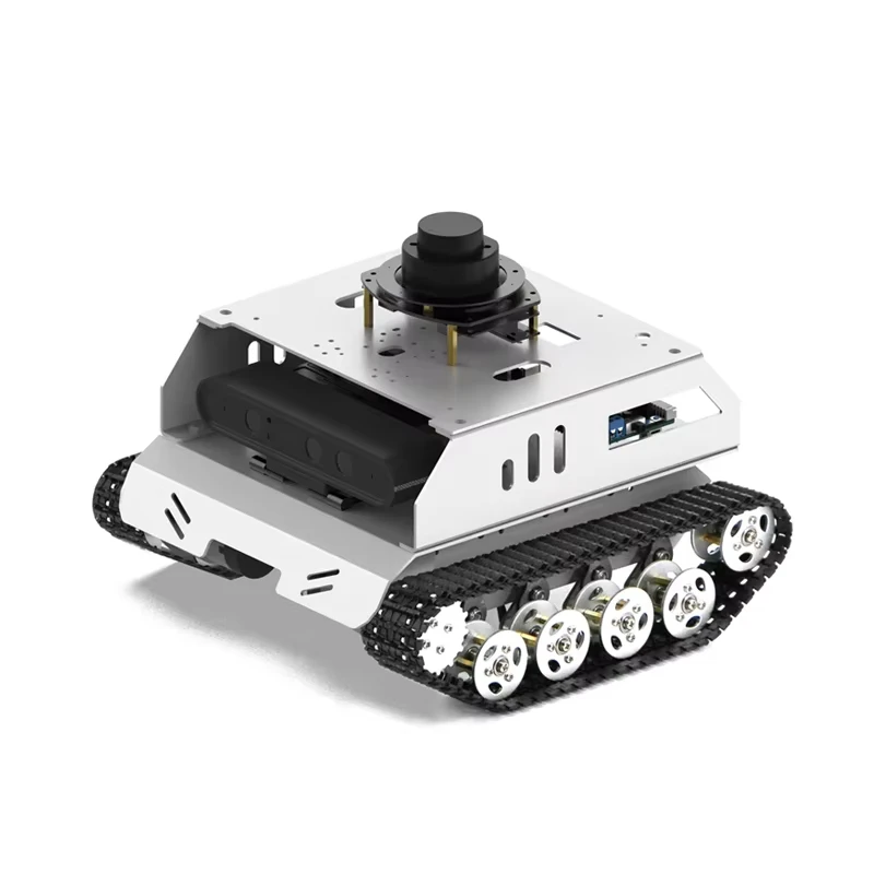 Робот-вездеход ROS2 R550 на гусеничном ходу с интерфейсом для больших моделей ИИ, Raspberry Pi 5, для картографирования и навигации, для SEO в электронной коммерции (art.: 3920da4e5e8ac) - 3920da4e5e8ac
