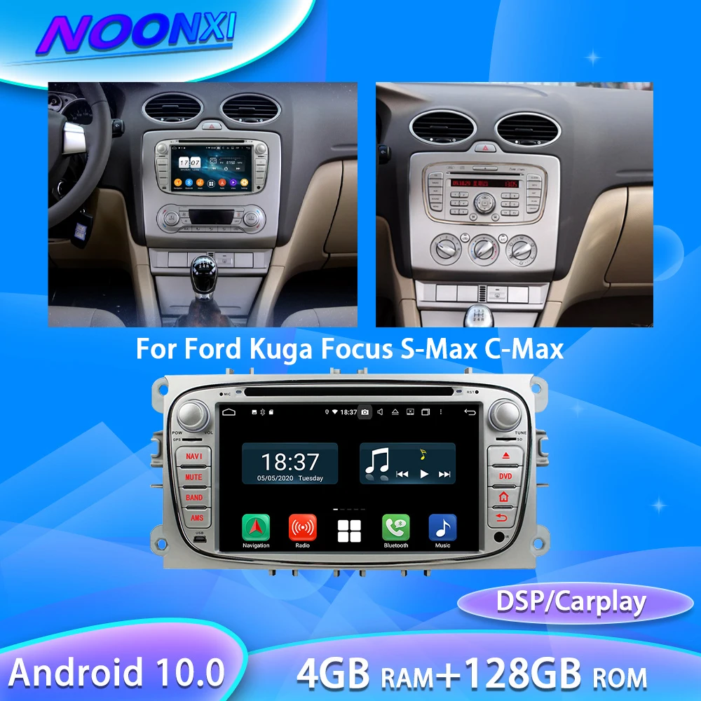 For FORD Focus S-MAX Mondeo C-MAX Galaxy All In One Car Screen Audio Intelligent System Radio 2Din Android Video Players Carplay For FORD Focus S-MAX Mondeo C-MAX Galaxy All In One Car Screen Audio Intelligent System Radio 2Din Android Video Players Carplay