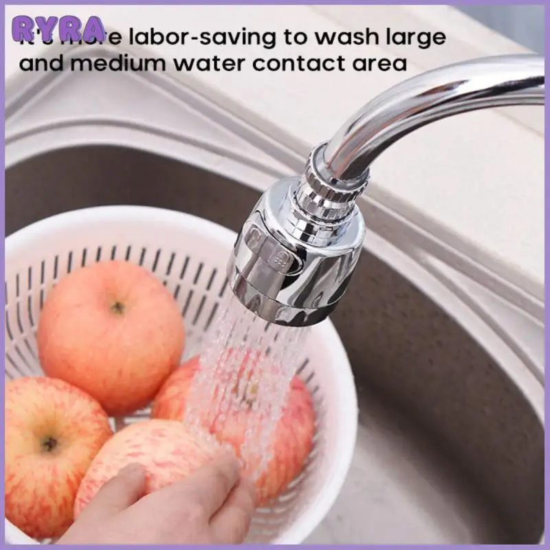 

Adjustable Booster Faucet Kitchen Accessories 3 Modes Faucet Aerator Moveable Flexible Tap Head Shower Diffuser Rotatable Nozzle