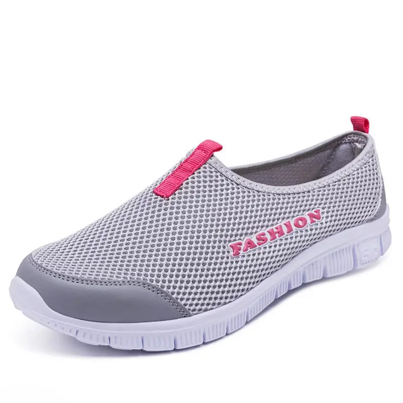

Big Size Summer Slip on Running Shoes for Women Sports Shoes Men Sport Sneakers Woman Female Tennis Walking Ladies Boty GME-1867