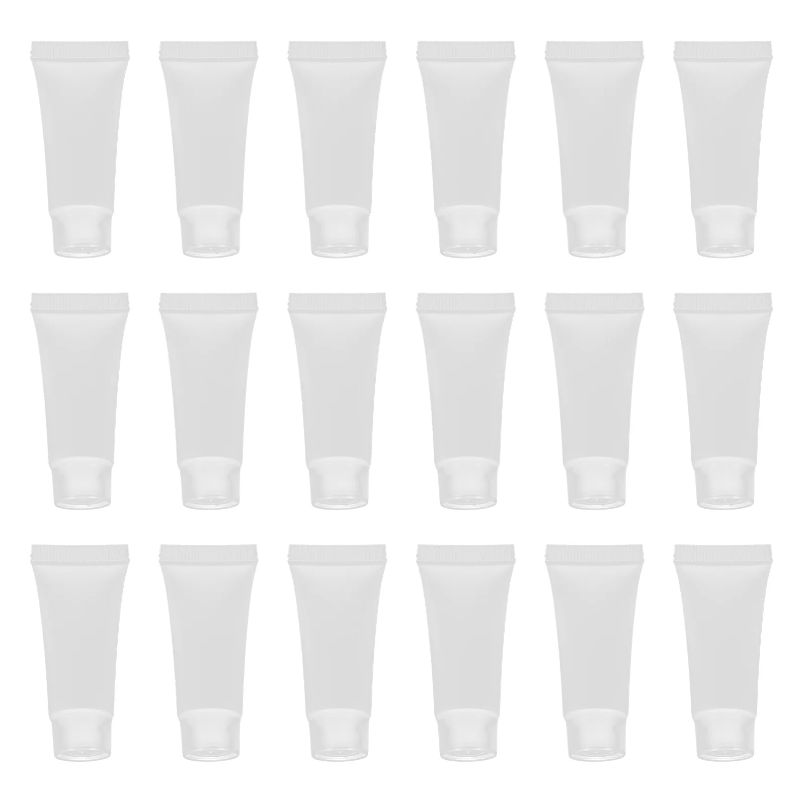 

50pcs Dispenser Bottles Pump Refillable Empty Bottles for Shampoo Lotions Hand Dispensers Kitchen Bath 10ml