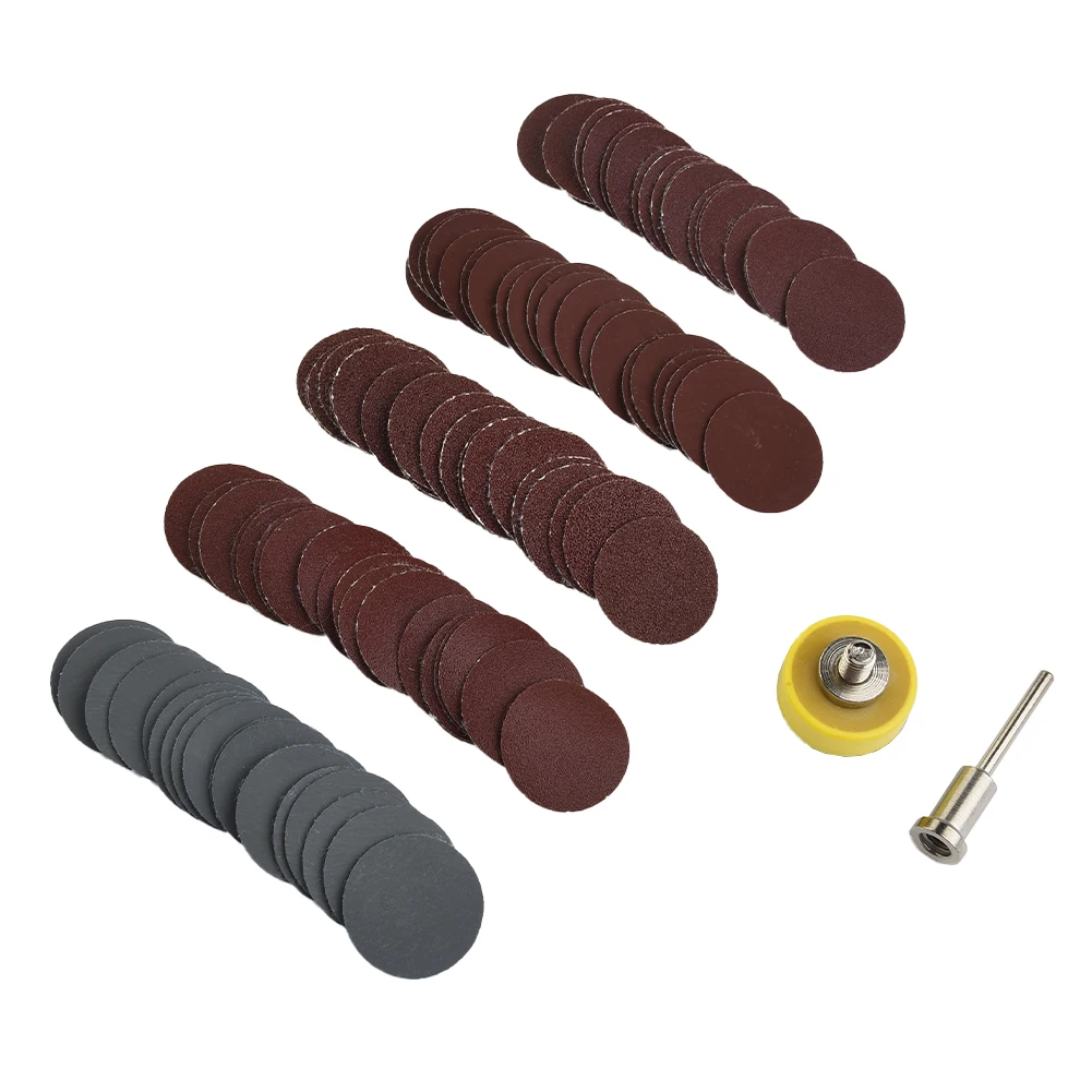 

Polisher Sandpaper Abrasive 100-3000 grit Replacement Attachment Accessories 1 inch Flocking Sanding disc Grinding