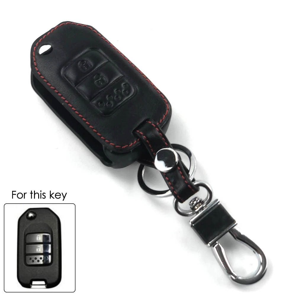

Car Remote Key Case Cover For Honda CRV CR-V Fit Civic Accord HR-V HRV City Odyssey XR-V Shell Holder Keychain Protector