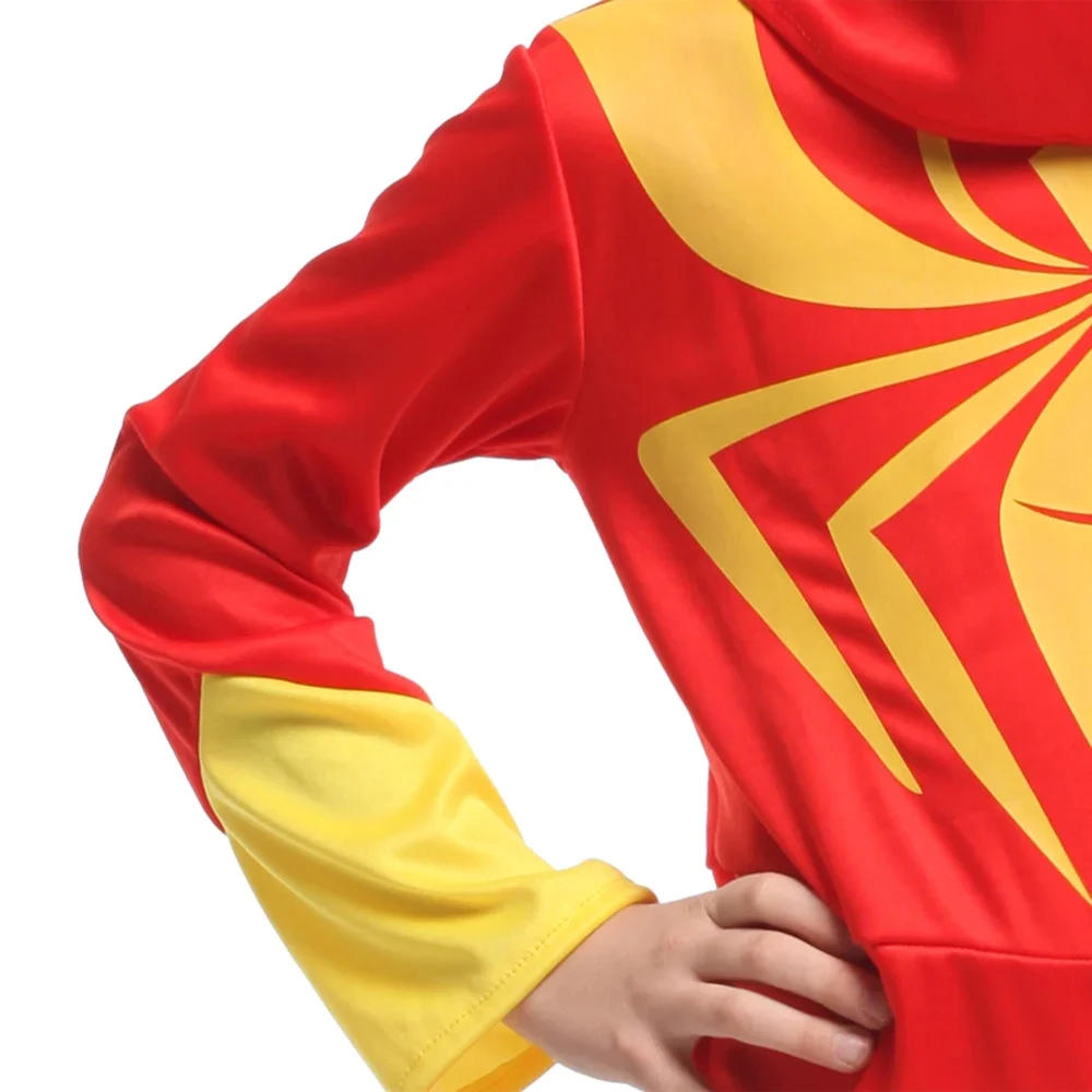 Костюм для косплея на Хэллоуин костюм супергероя мальчиков боди костюмы