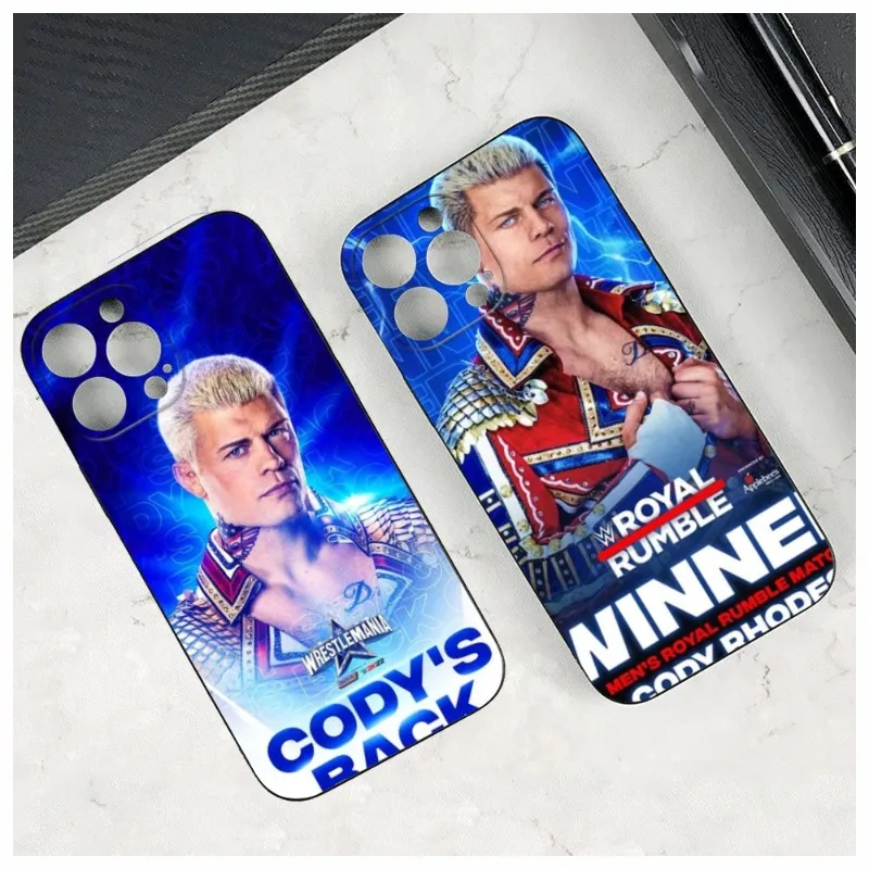 

Cody Rhodes Phone Case For Iphone14 12 11 Pro Max Mini X XR XS 7 8 14 Max SE 2020 Soft Phone Covers