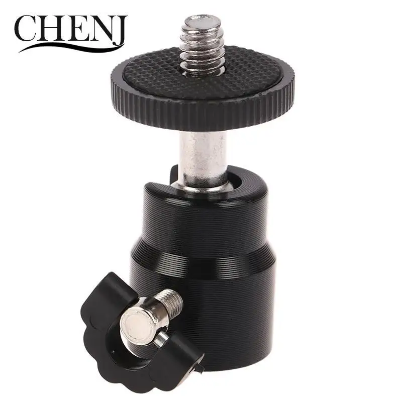 

Camera Tripod LED Light Flash Tripod Bracket Holder Mount 1/4 Hot Shoe Adapter Cradle Ball Head