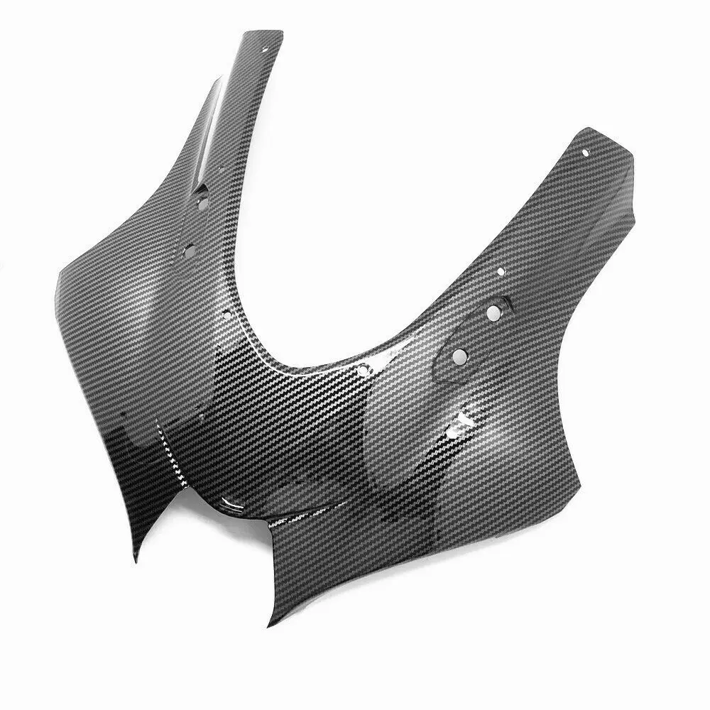 

Motorcycle Accessories Upper Front Nose Headlight Fairing Hydro Dipped Carbon Fiber Finish For SUZUKI GSXR 1000 2017-2019 K17