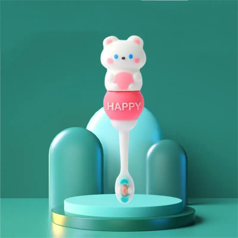 

Зубная щетка детская мягкая с мультяшным рисунком, 1-7 лет