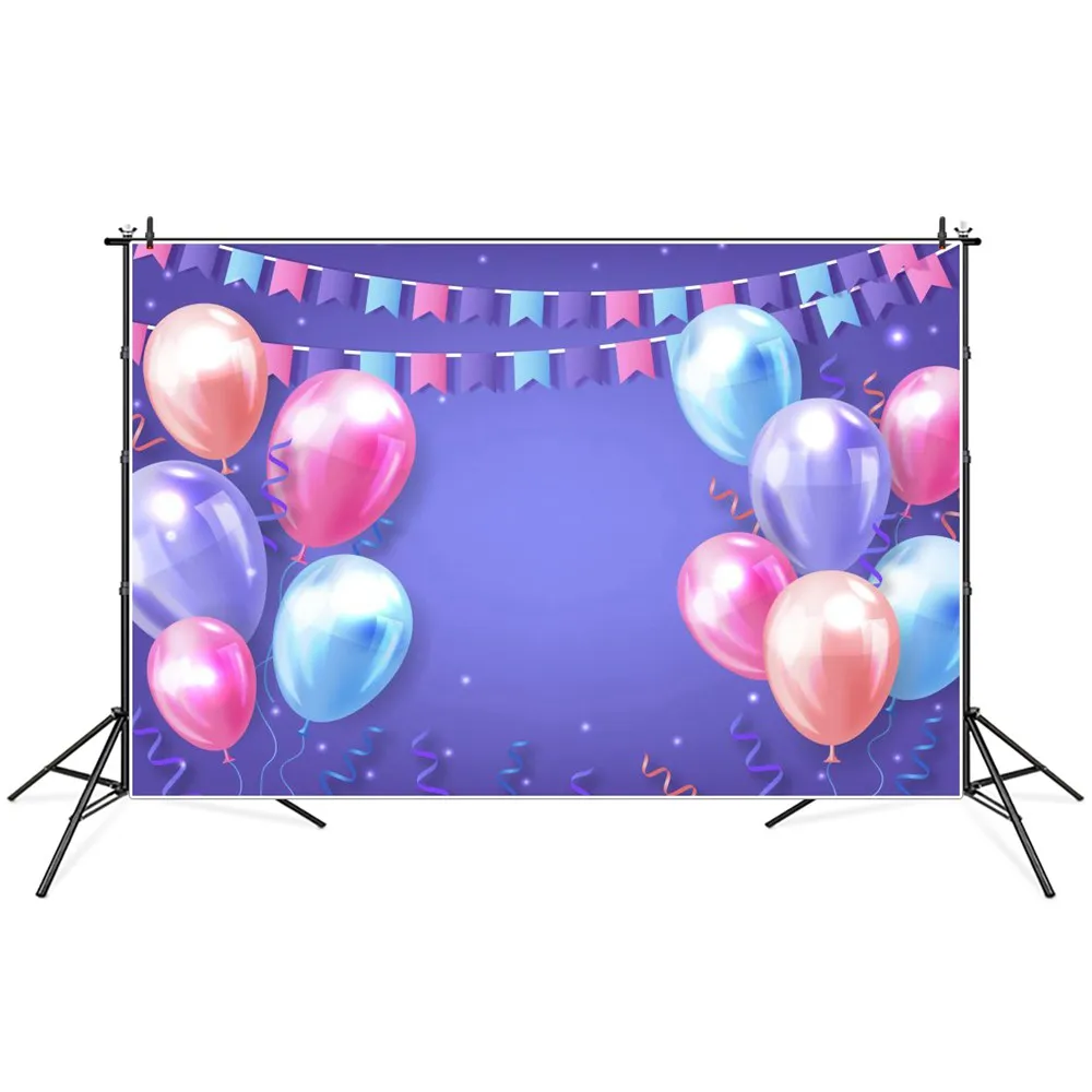 

Photography Backdrops Balloons Flags Birthday Party Decoration Custom Baby Home Photocall Photo Booth Backgrounds Banner Props