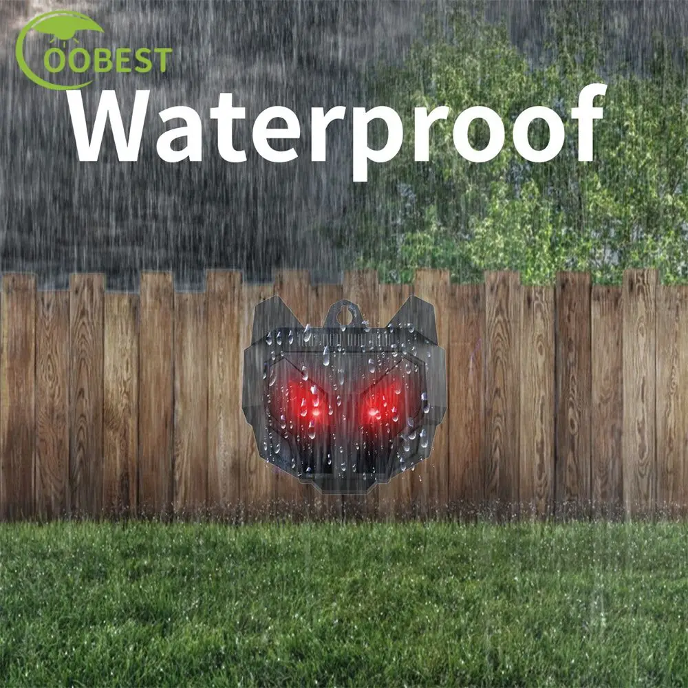 

Водитель оленя, имитирующее животных, натуральные глаза врагов, водонепроницаемый сдерживающий прибор, новый Репеллент для кошек и собак, Р...