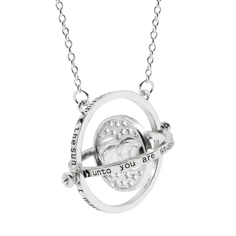 Ожерелье «Гарри Поттер», песочные часы, шестигранное квадратное Ожерелье «снитч» смертельный грызун, треугольное ожерелье, волшебный халат, модный аксессуар, подарок