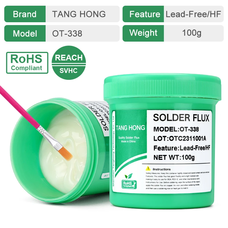

Сварочный флюс TANGHONG для пайки BGA 100 г