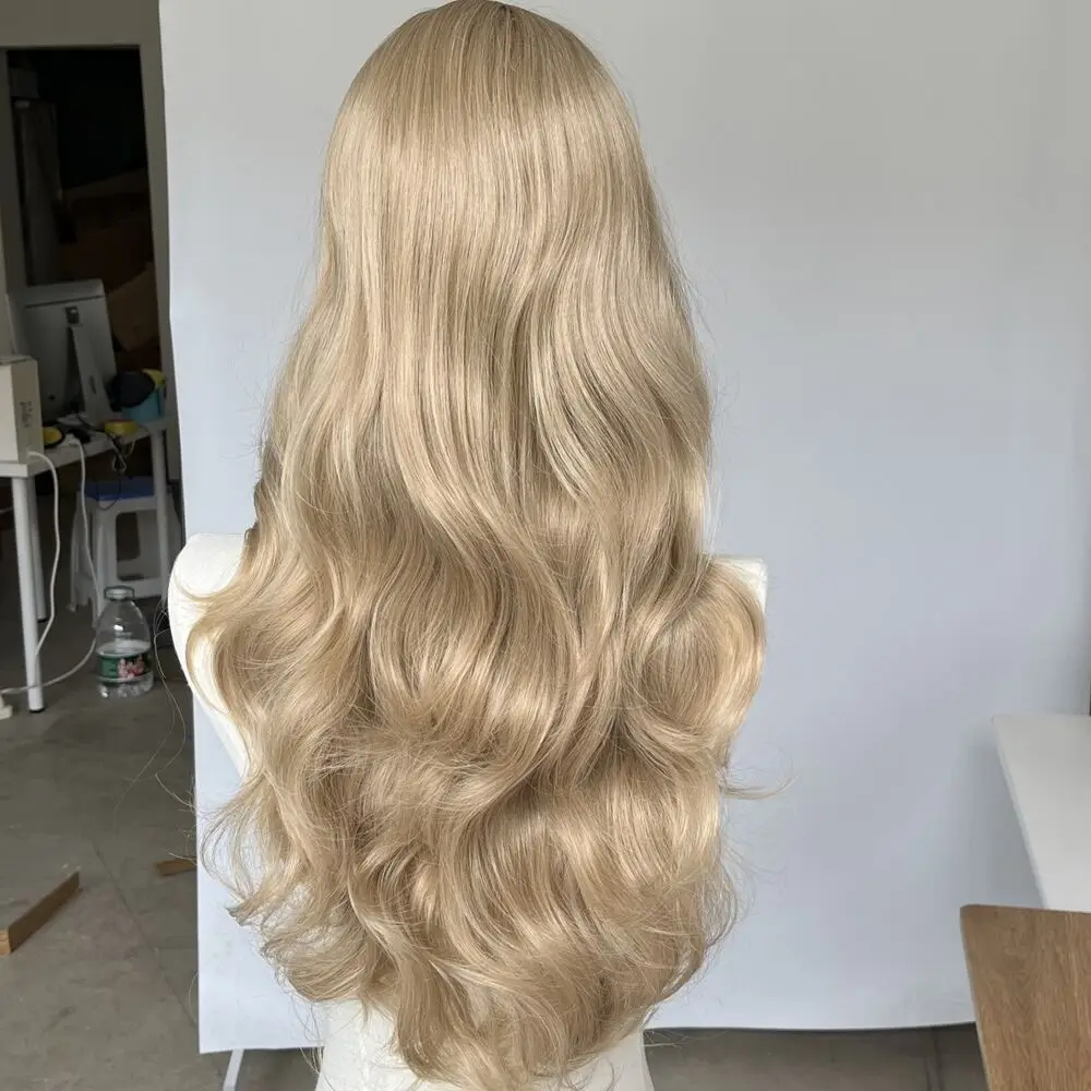 Женские синтетические волосы пепельно-русый косплей парик для вечеринки длинные