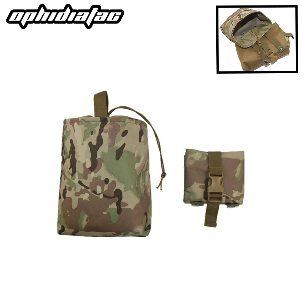 OPHIDIAN Molle Magazine Dump Bag Складная Универсальная Охотничья Сумка EDC Для Хранения