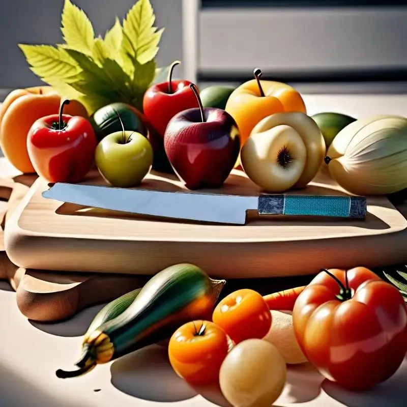 Нож Yusheng нож с рыбной головкой лезвие из сырой ивы поварской двухцветная ручка