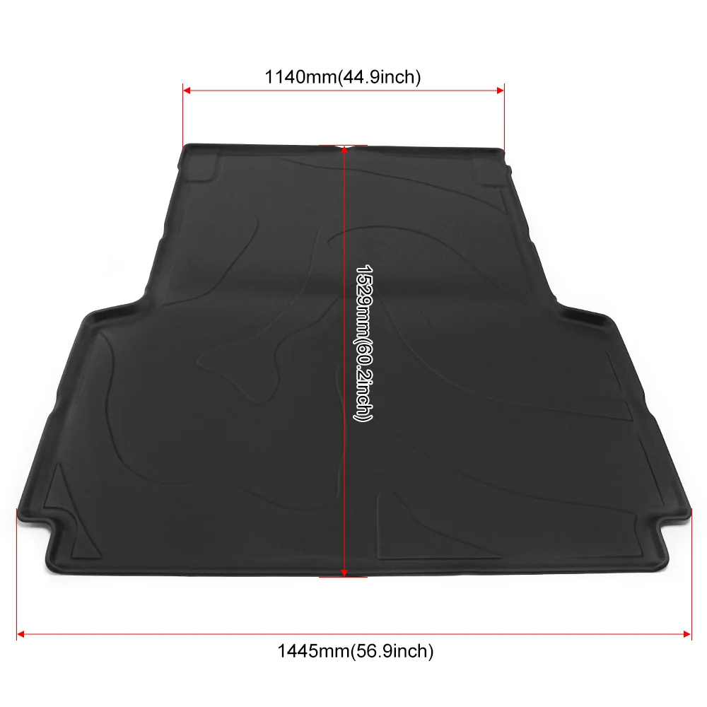 Коврик для кровати Jeep Gladiator JT 2020 года аксессуары 5 футов автомобильный коврик