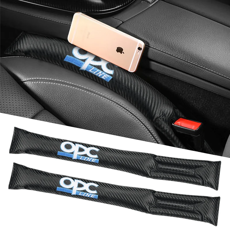 

1/2PCS PU Leather Car Seat Gap Padding Seat Plug Filler Leakproof Pads For Opel Astra h g j Insignia Zafira b Corsa d Vectra Opc