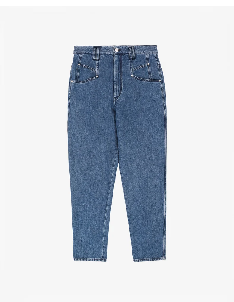 

2021 Fall/winter New Style Cotton Loose Casual Trousers Women Jeans