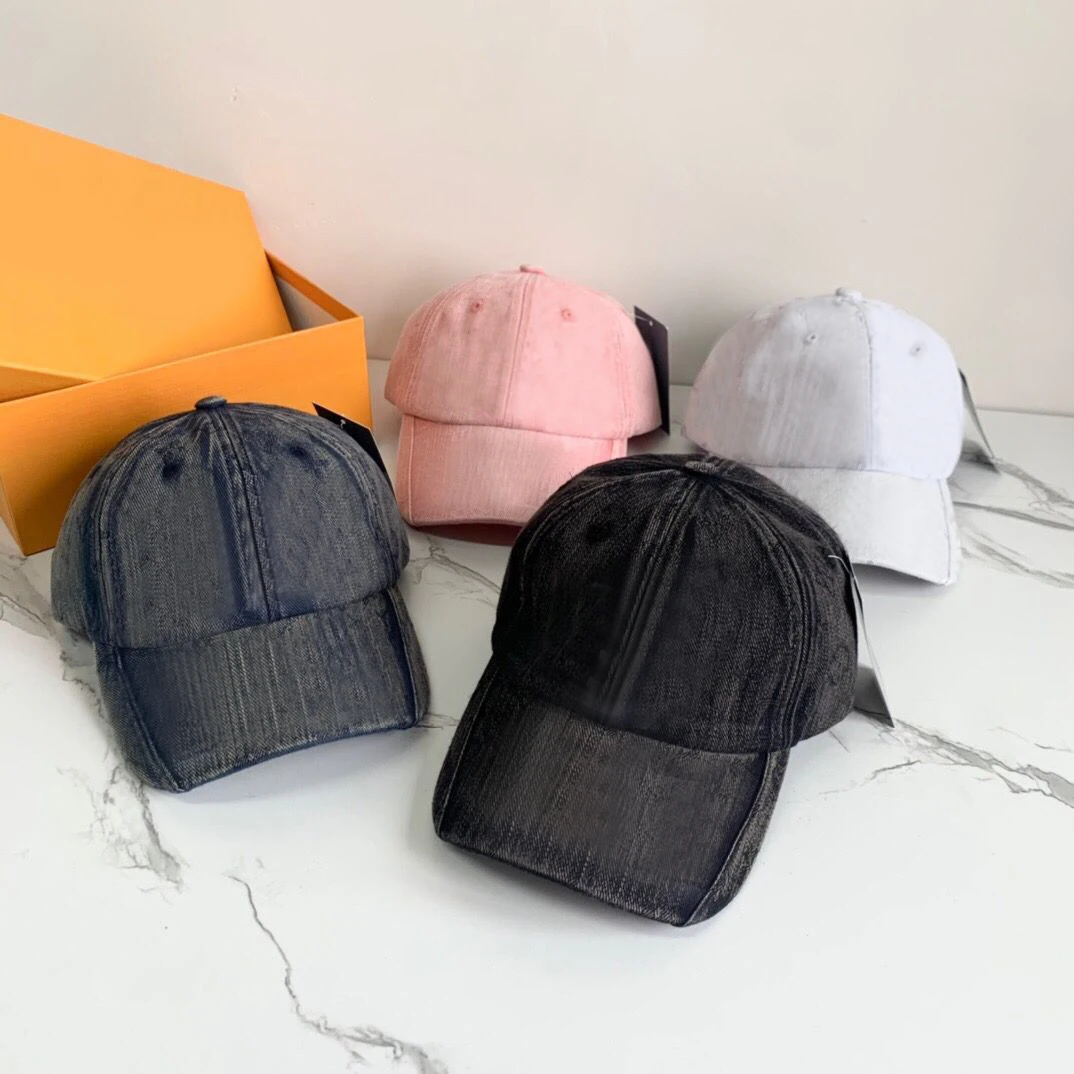 

Новинка 2021, Бейсболка унисекс из потертого денима, головные уборы высокого качества, головные уборы для мужчин и женщин, головной убор для п...