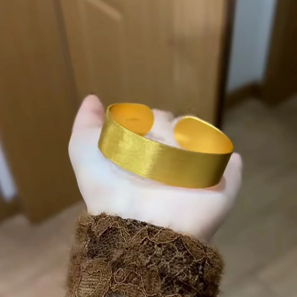 Новый свадебный браслет из Дубая с покрытием 24-каратным золотом модный товар