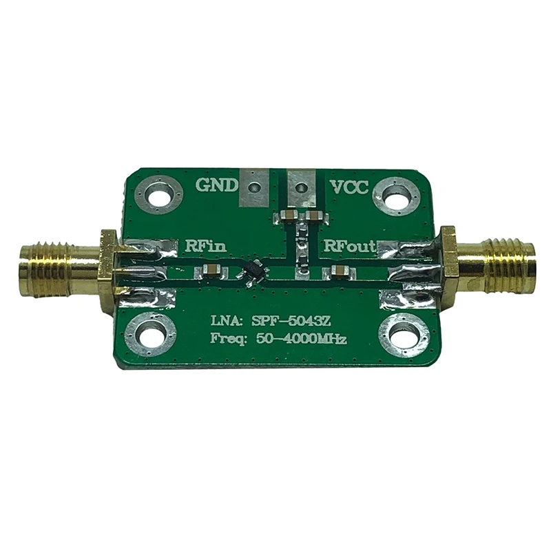 LNA 50-4000 МГц 20 дБ широкополосный Радиочастотный усилитель для FM HF VHF / UHF Ham