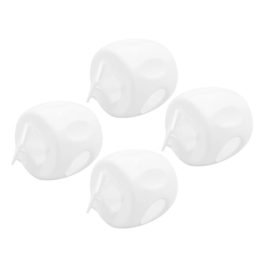 

4 Pcs Door Handle Cover Doorknob Gloves Baby Child Lock Stove Covers Safety Pp Proof