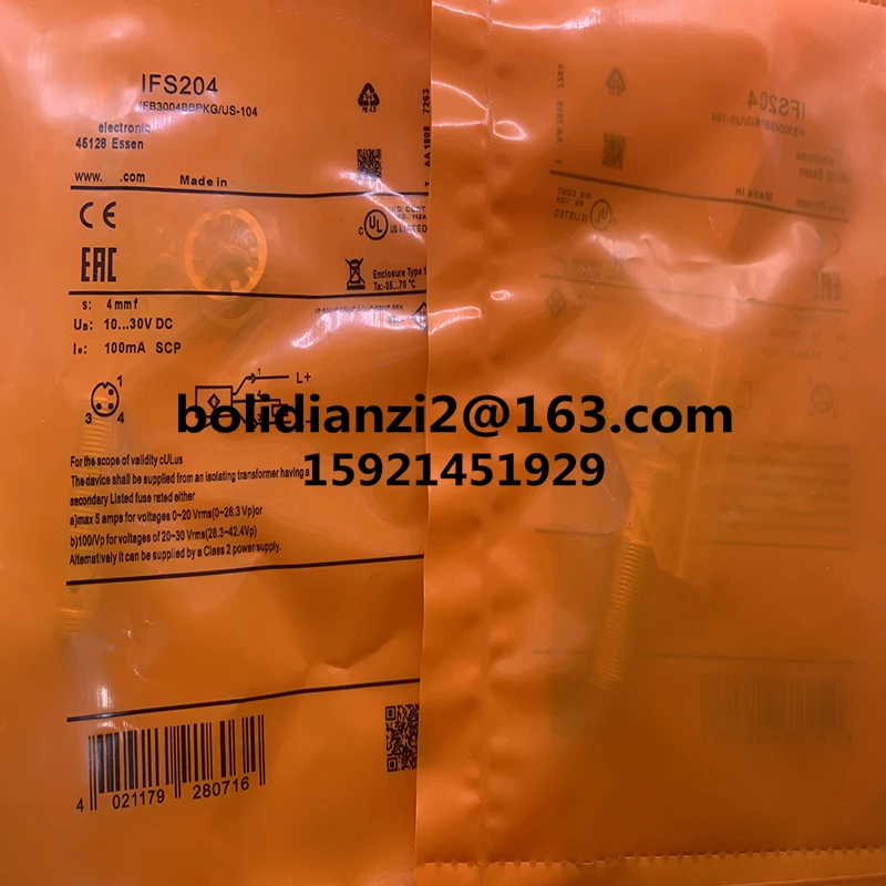 Новый оригинальный датчик приближения IFS204 IFS205 IFS212 IFS211 IFC204