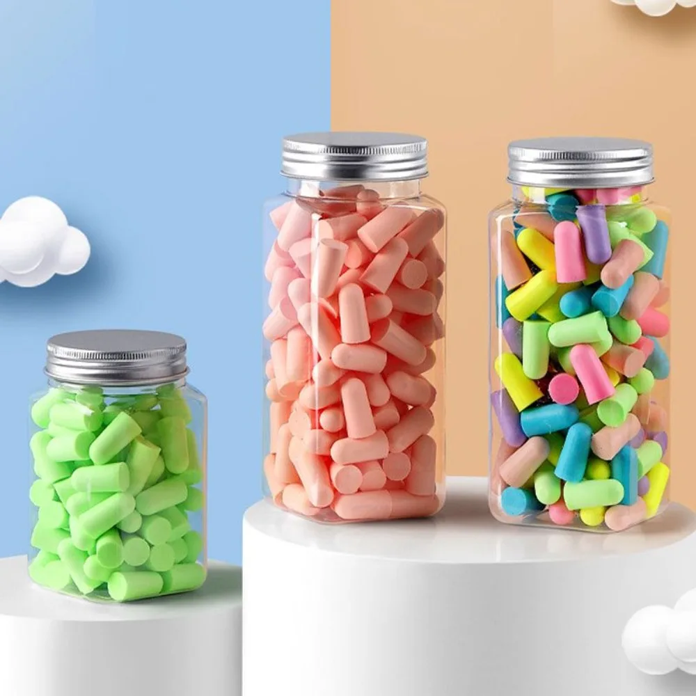 

Noise Proof Silicone Ear Plugs Disposable Noise Proof Earplug Soundproof Earplugs for for Abatement Noise Sleep Aid