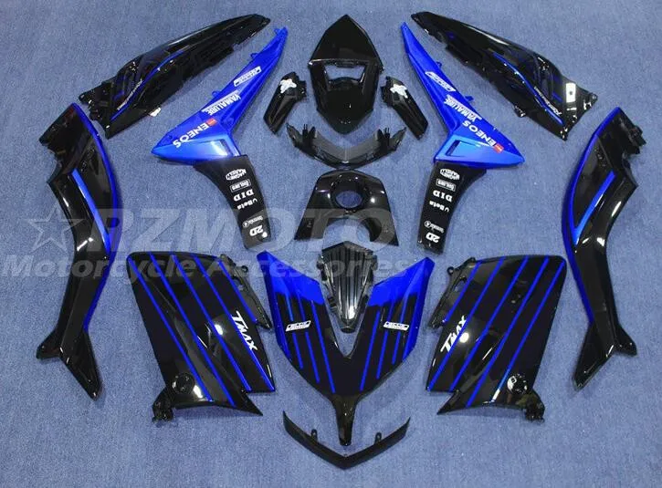 

Injection Mold New ABS Whole Motorcycle Fairings Kit Fit for YAMAHA Tmax 530 2015 2016 15 16 Bodywork Set Custom Blue Line