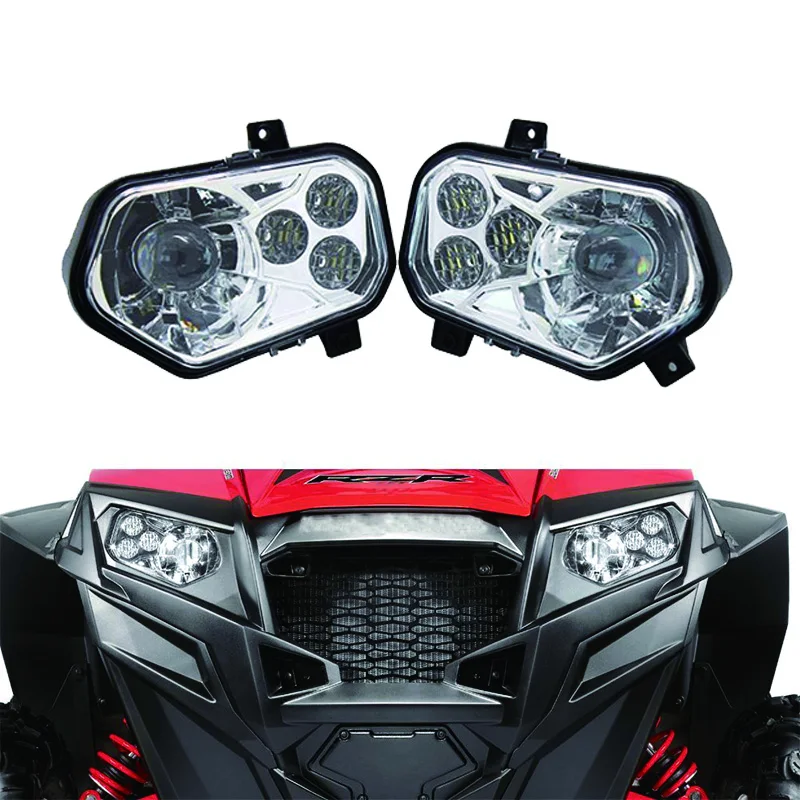 ATV UTV Car Accessories LED Projector Headlight For 2012-2013 Polaris RZR S Side X Sides 2012-2013 Sportsman RZR 800 900 570