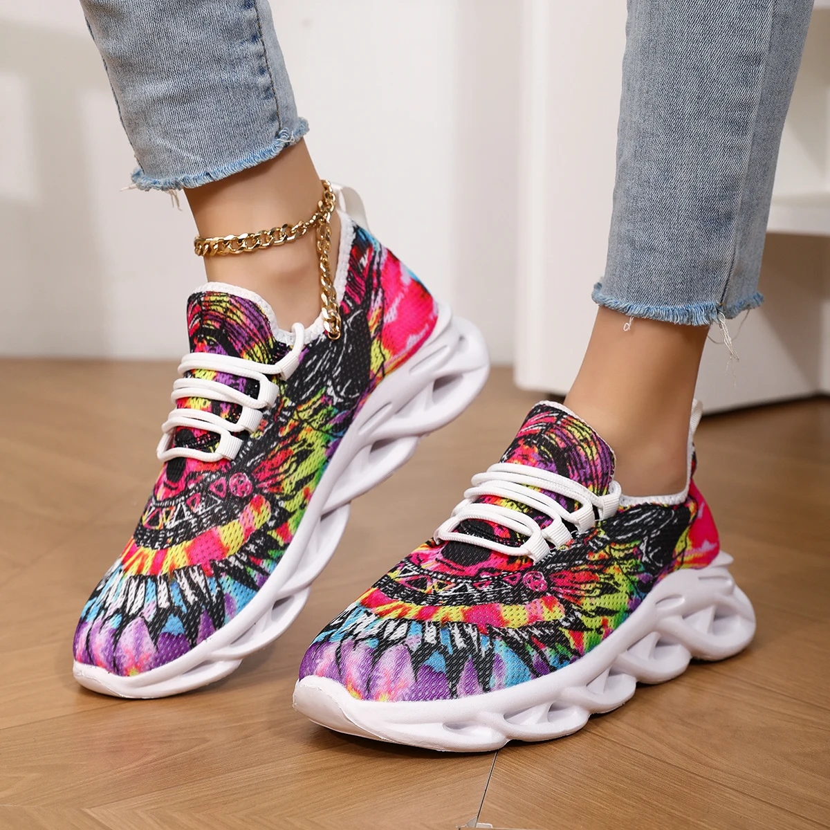 Женские Модные Теннисные Кроссовки 2024 Повседневная Спортивная Обувь Для Кампуса