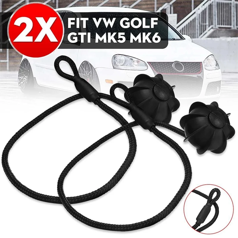 

2 шт. для Golf MK5 MK6 Rabbit R R32 R20, Люк, шнур, крышка, ремень для багажника задних ворот 1K6863447A