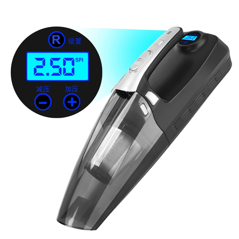 

Inflator Pump For Car Wet And Dry dual-use Car Vacuum Cleaner