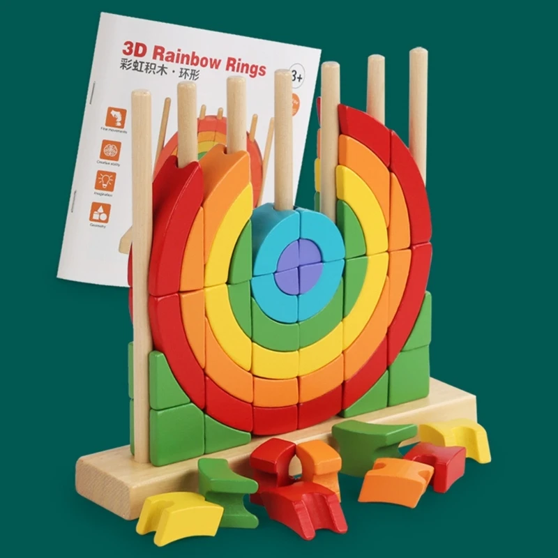 

Детские круглые/круговые строительные блоки, игрушка для координации рук и глаз, обучающая игрушка