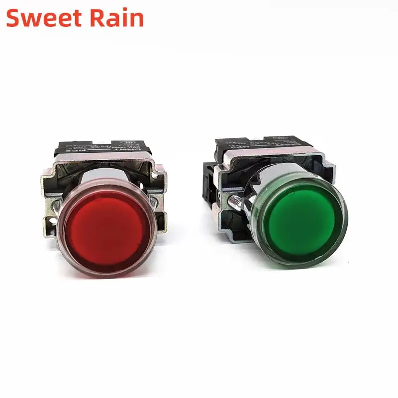 1 шт. CHINT переключатель NP2-BW3461 NP2BW3462 кнопка со светодиодной подсветкой AC220V DC24V с