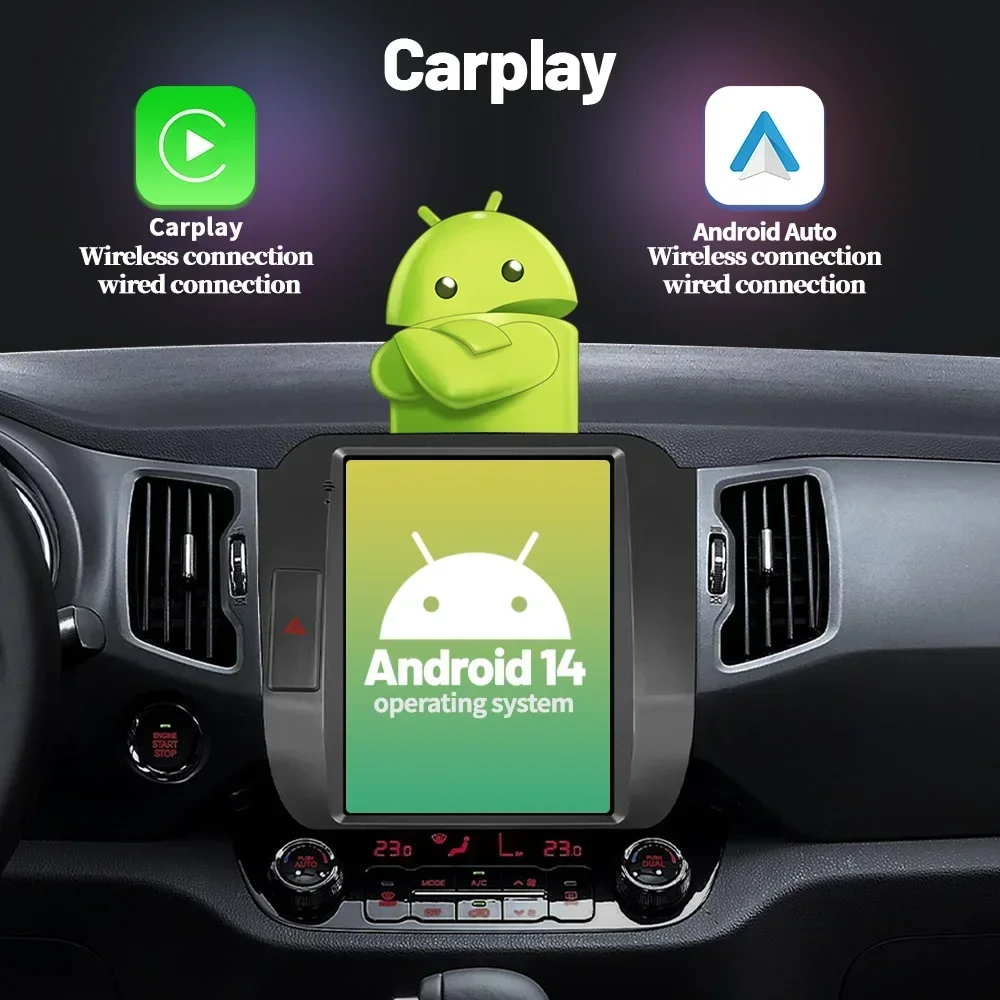 9 7-дюймовый для Opel Astra J Vauxhallbuick Verano 2009-2015 Android 14 автомобильный радиоприемник
