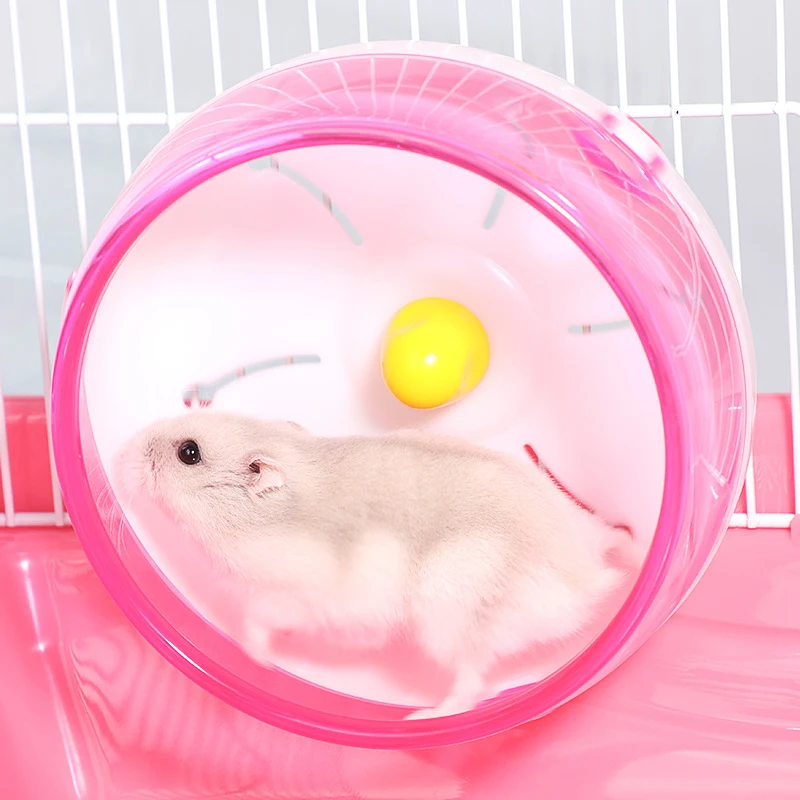 

Hamster Running Wheel Plastic Mute Rotary Runner for Small Pet Exercise Tools Sport Fitness Toy Small Animal Hamster Accessories