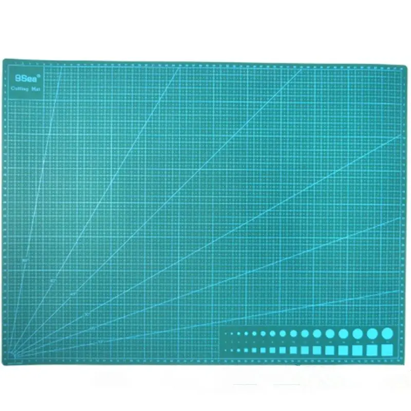 

A2 Pvc Cutting Mat Self Healing Scabbard Patchwork Tools Craft Board for Quilting 45x60cm