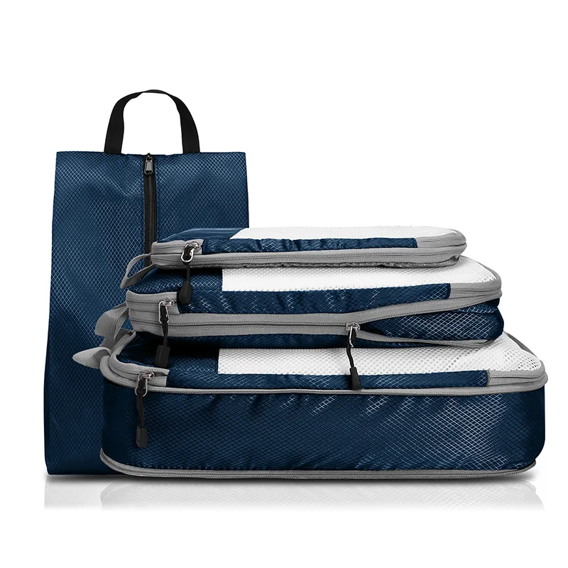 

Компрессионные пакеты для хранения, полиэстер, набор из 4 штук