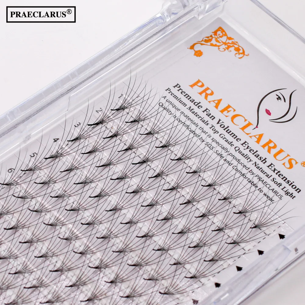 Готовые ресницы для наращивания 6 дюймов 8D 10D