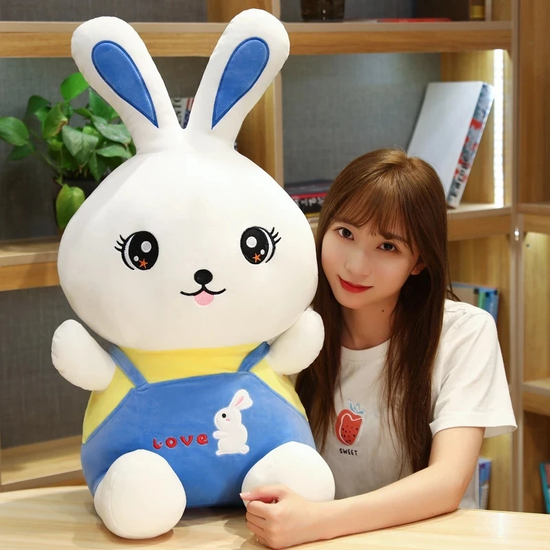 35-75 см Мультяшные кавайные парные плюшевые комбинезоны в виде кролика мягкие