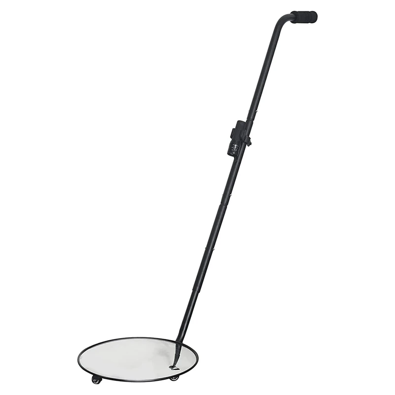 

New Vehicle Inspection Mirror, Home Telescoping Security Mirror With Wheels And LED Light Durable