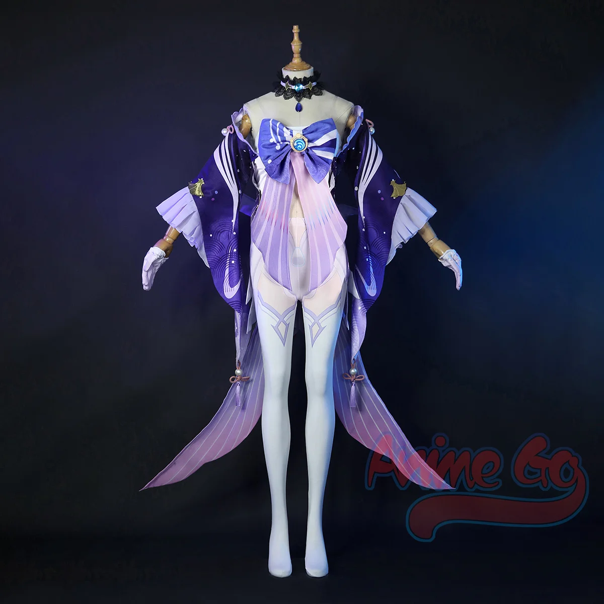

【Pre-sale】 Genshin Impact Sangonomiya Kokomi Cosplay Costume Jacquard Version C00666