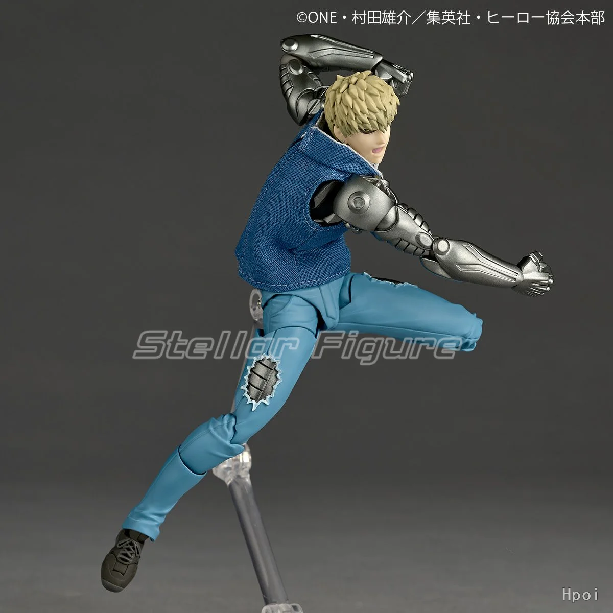 Фото 【SF】В наличии KAIYODO Revoltech One Punch Man Genos Фигурки Модель Коллекция аниме №5