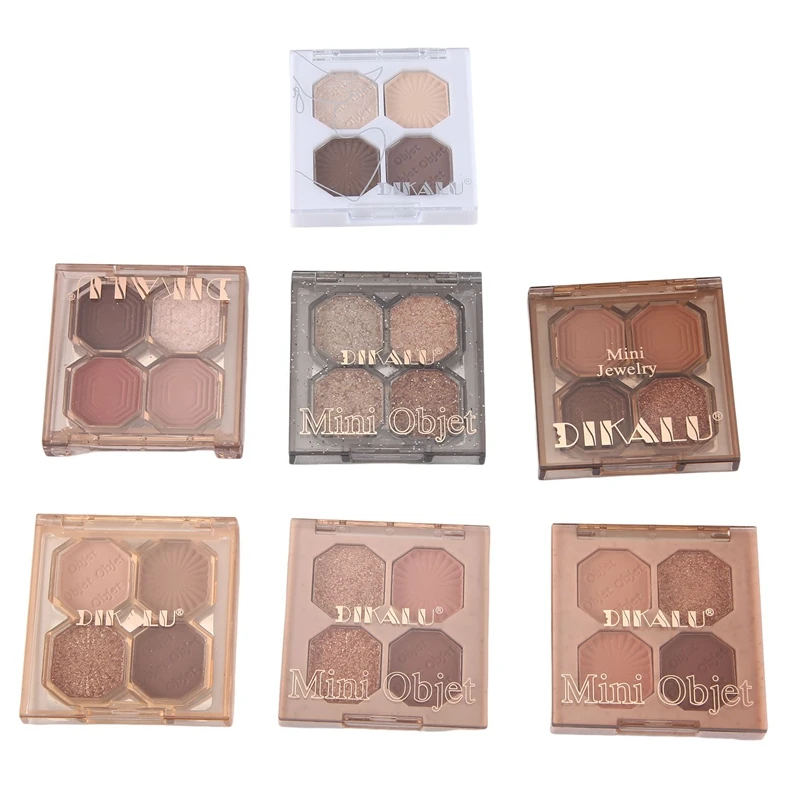 

7 шт., Перламутровые тени для век