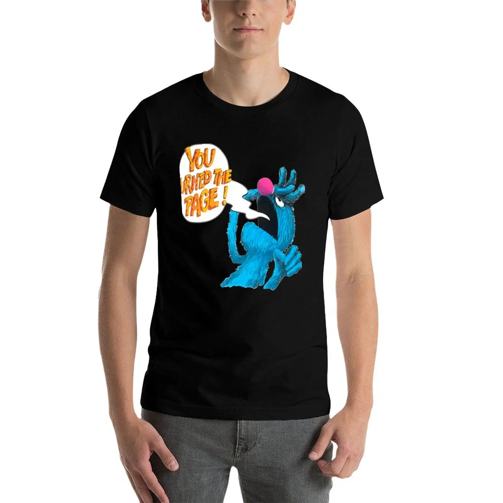 Ретро Винтаж The Monster at End of This Book Подарок для фанатов мужчин и женщин Футболка