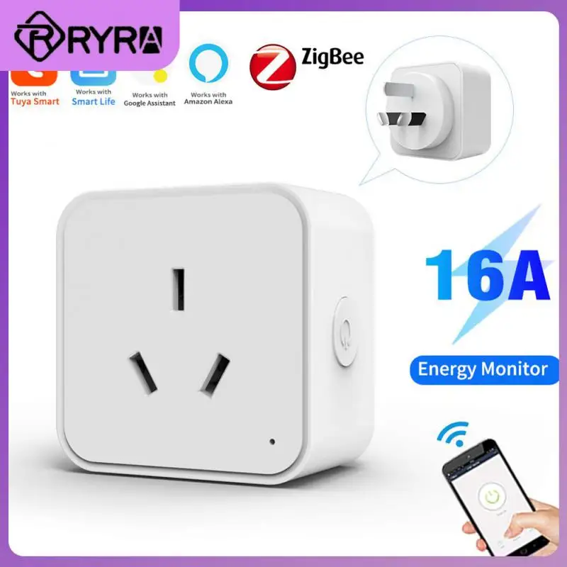 

Умная розетка Zigbee с управлением голосом и управлением через приложение