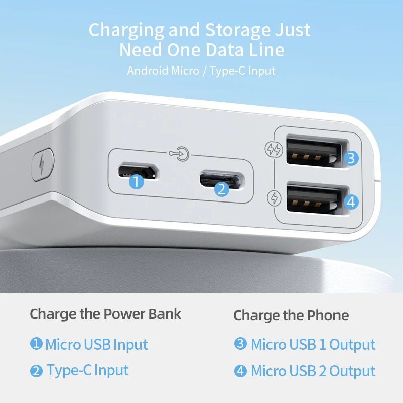 romoss mini power bank 10000mah powerbank portable external battery sense4mini charger mobile phone for iphone 13 for xiaomi free global shipping