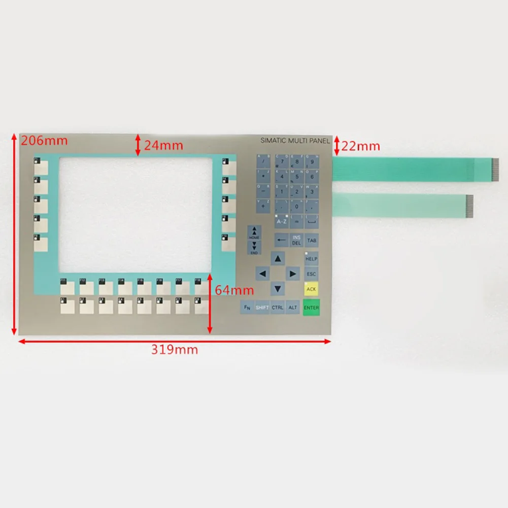 Keyboard Protective Film 319*206mm For Siemens MP277-8 6AV6643-0DB01-1AX1 KEY