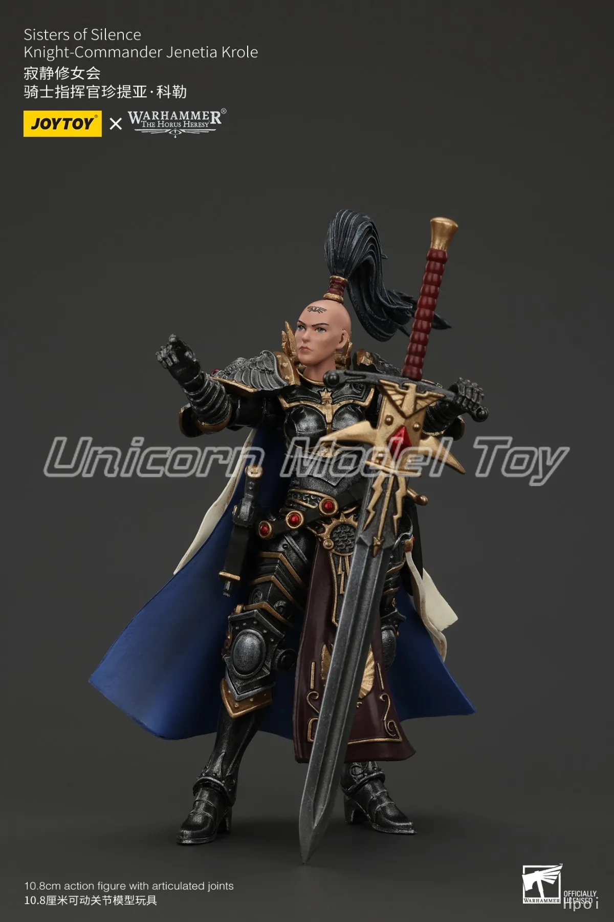 Фото 【UA】JOYTOY Warhammer 40K Масштаб 1/18 Фигурки Сестры Тишины Дженетия Кроле Модели Игрушки Подарки №2